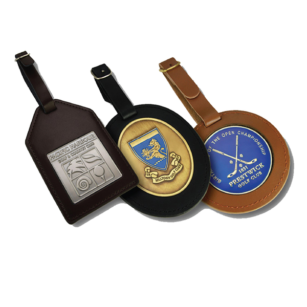 Metal bag tags