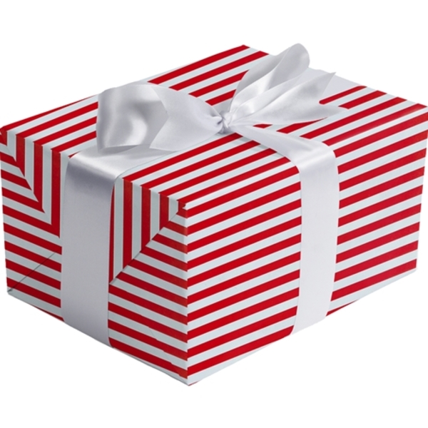 Red/White Stripe Gift Wrap