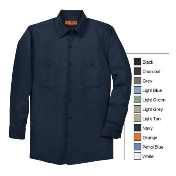 Industrial Work Shirt (SP14) -BLANK